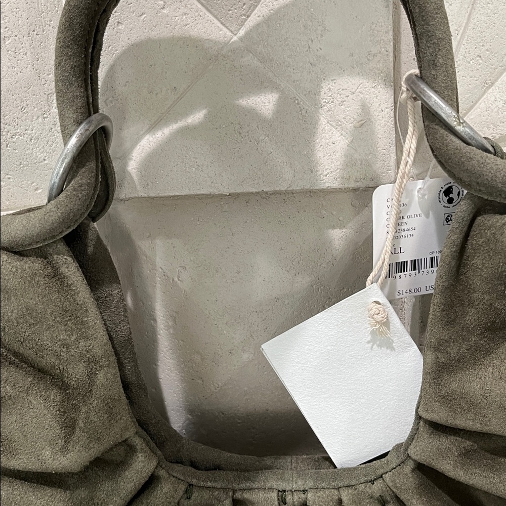 Free People Suede Scrunch Tote - Picture 9 of 9